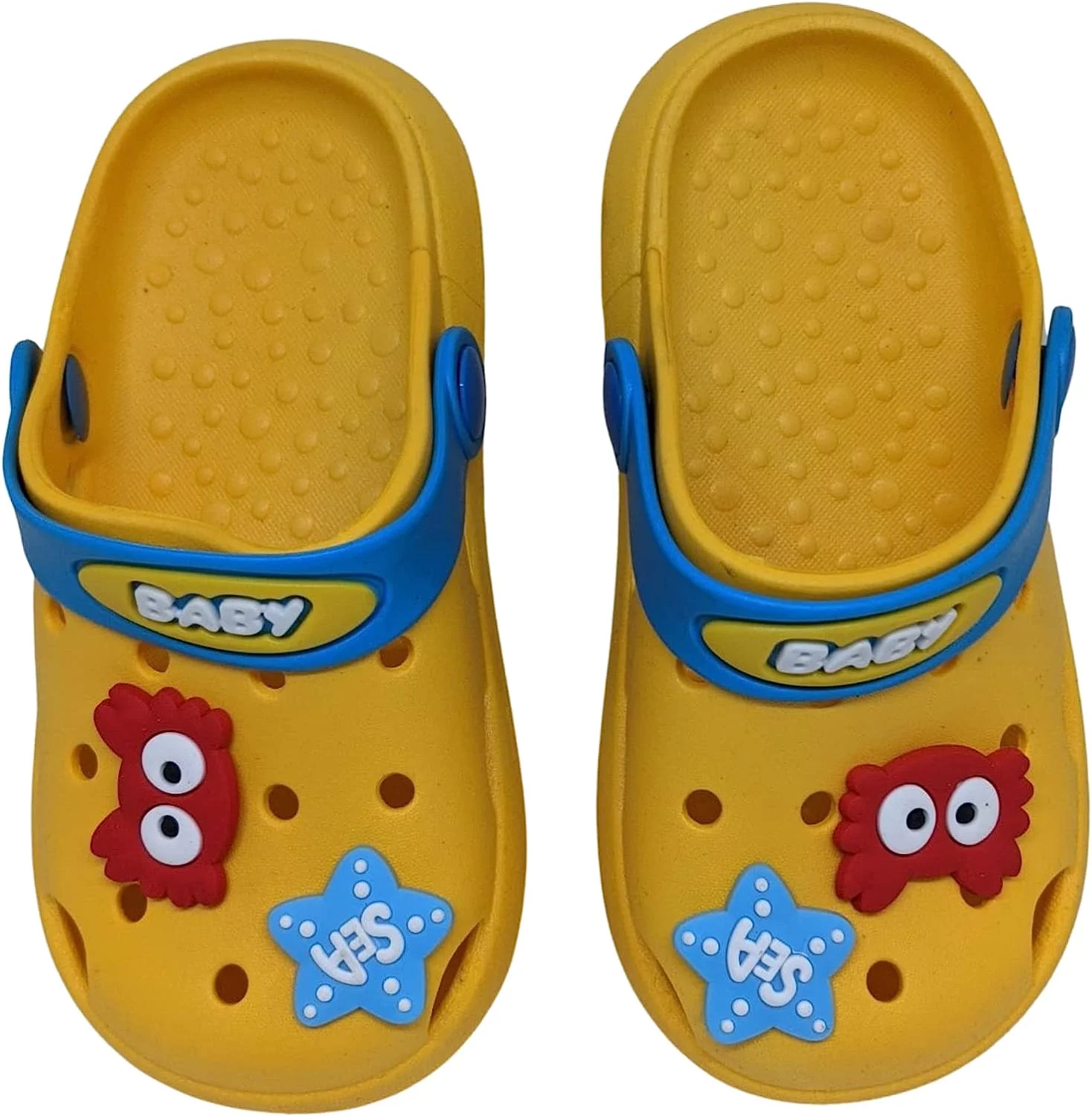 Kids Garden Shoes Swim Shoes Water Clogs Unisex-Toddler Pool Beach Garden Shower Summer Slides Slippers Flip Flops Jellies Girls Boys Slip-on