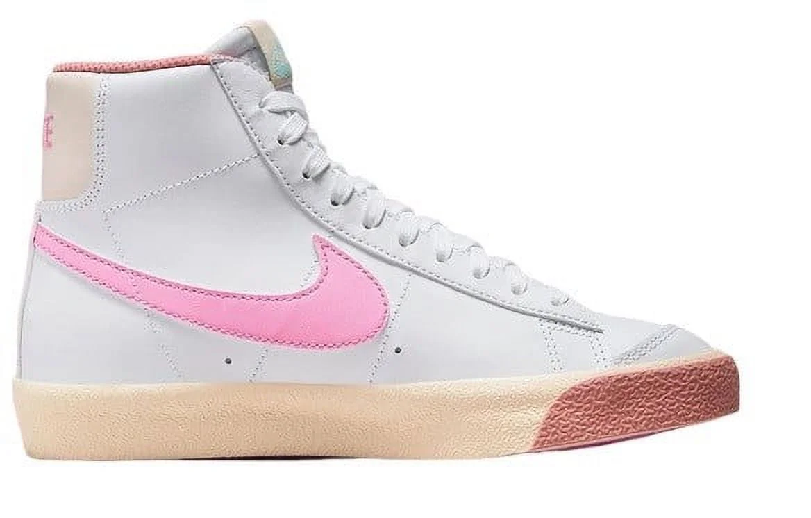 Big Kid's Nike Blazer Mid '77 White/Pink Spell-Guava Ice (DZ2900 100) - 7