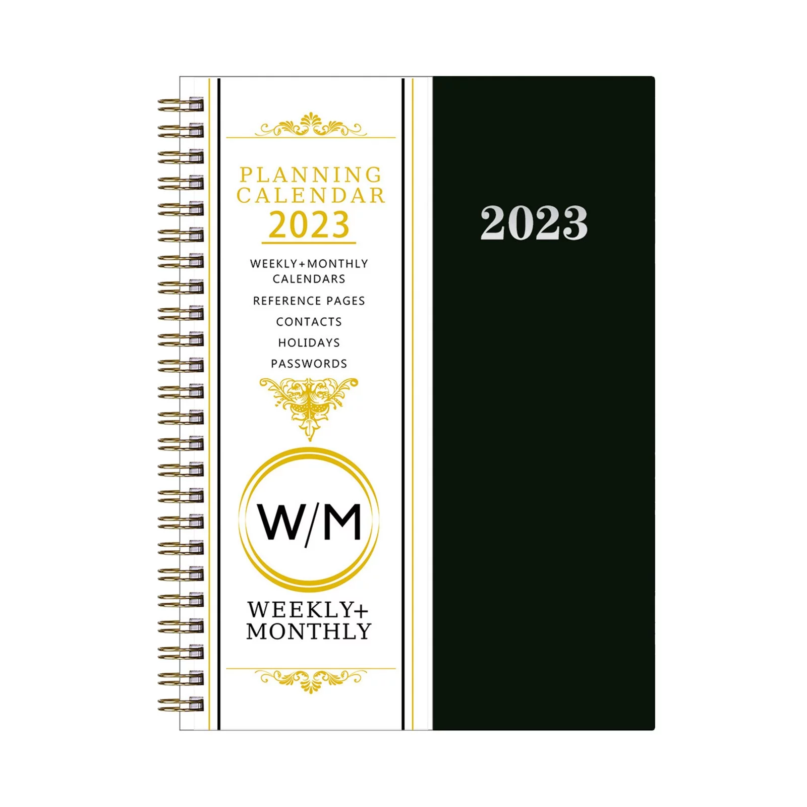 AaSEJEG 4Th of July Calendar 2024-2025 Small Wall 2024 12 Monthly Planner Calendar Plan Notebook Color Cover Weekly Notebook Every Month In The Future Year