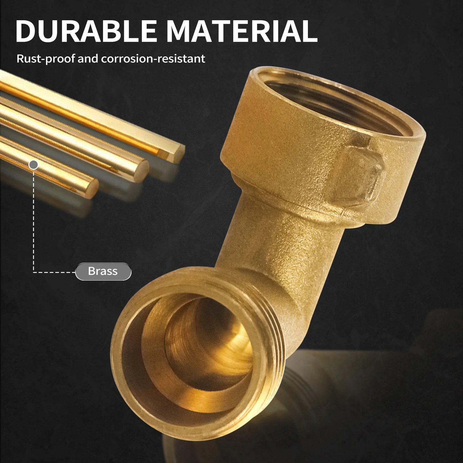 Hose Elbow Adapter,90 3/4'' With Pressure Water Residential 3/4'' Adapter With Rv Water Residential Pressure 2pcs Rv Qisuo Mewmewcat