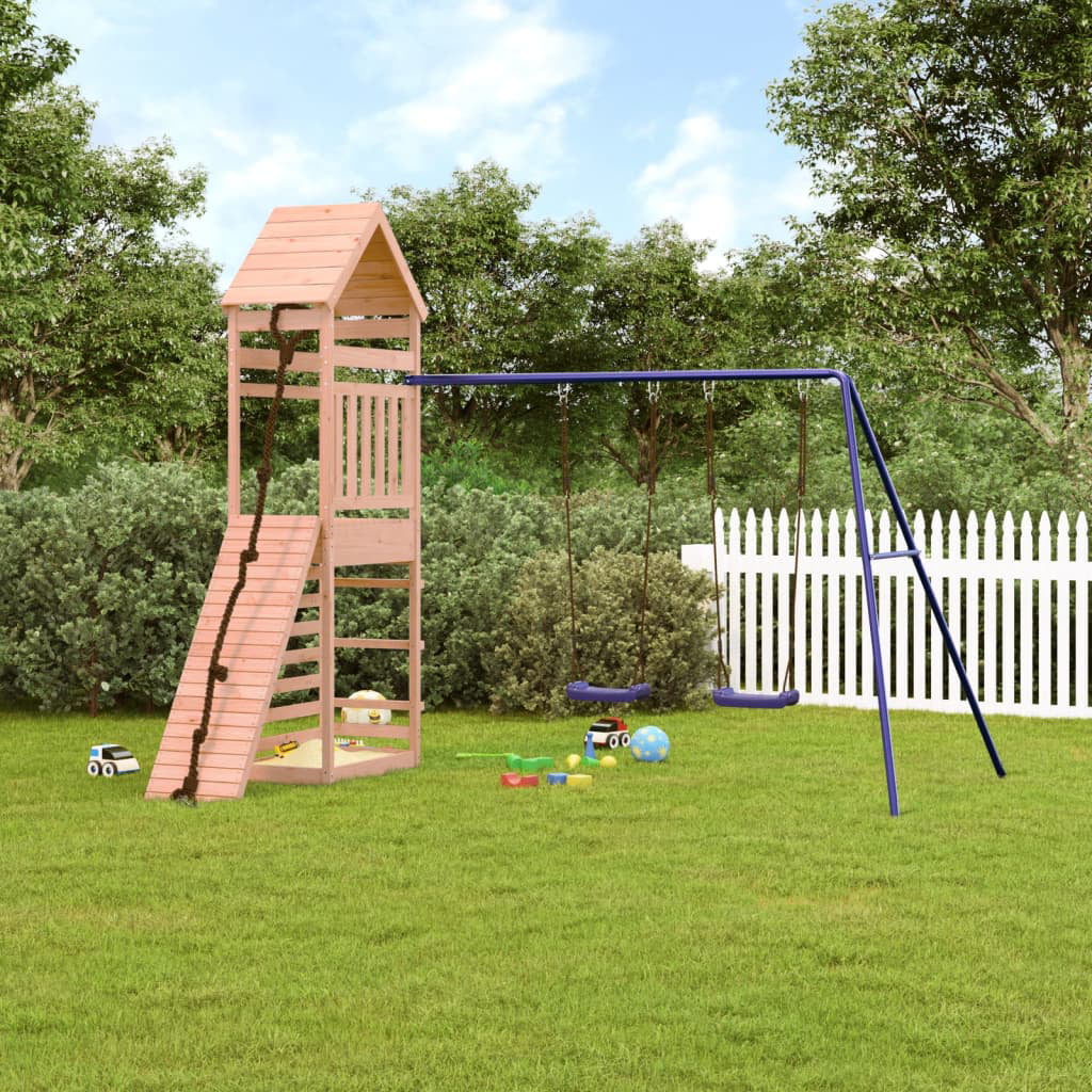 Walmeck Playset Solid Wood