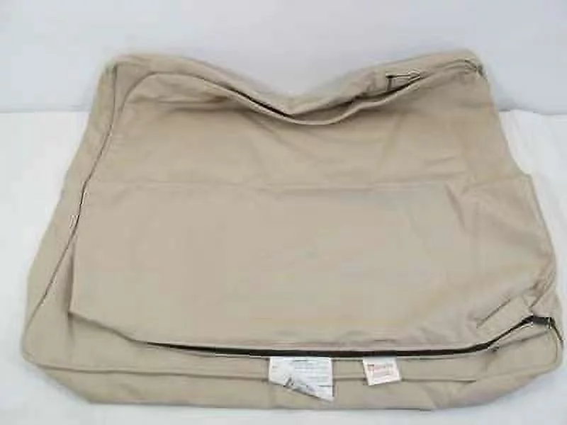 Cambridge and Spring Haven Sunbrella Canvas Antique Beige Lounge Chair Slipcover