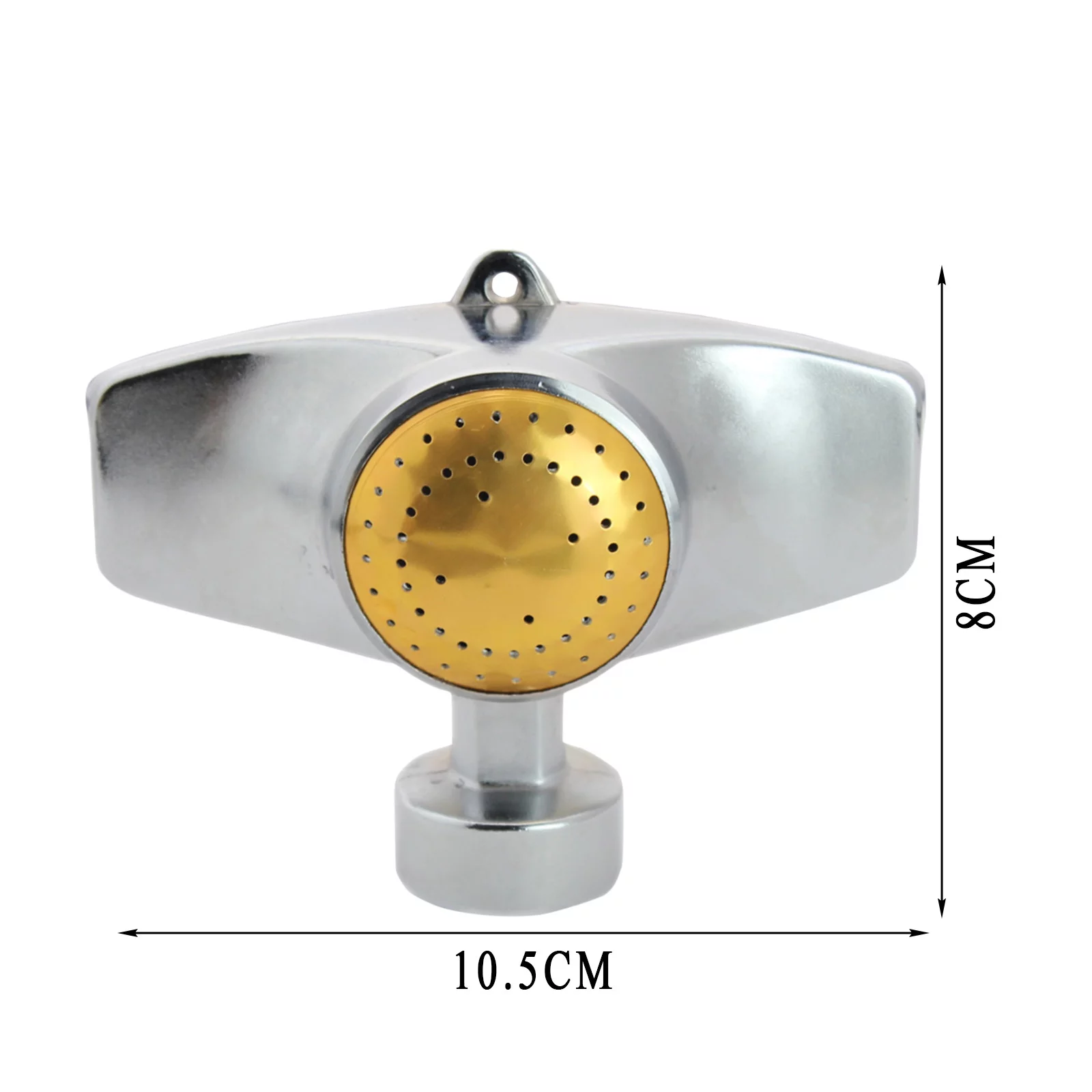 MVNSFEW Water Meter for Garden Hose 2PC Automatic 360-degree Garden Irrigation Lawn Sprinkler Watering Sprinkler