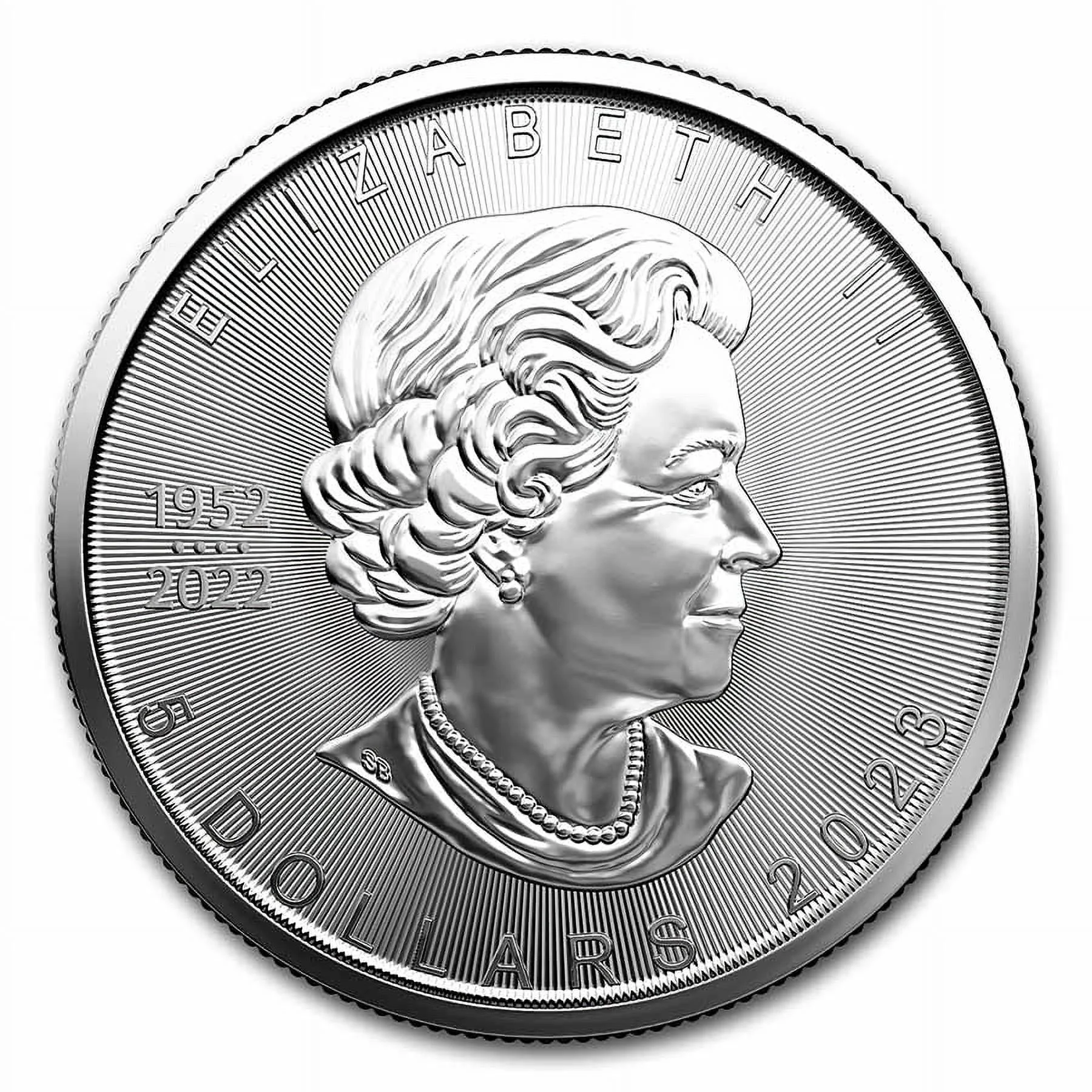 2023 Canada 1 oz Silver Maple Leaf (25-Coin MintDirect® Tube)
