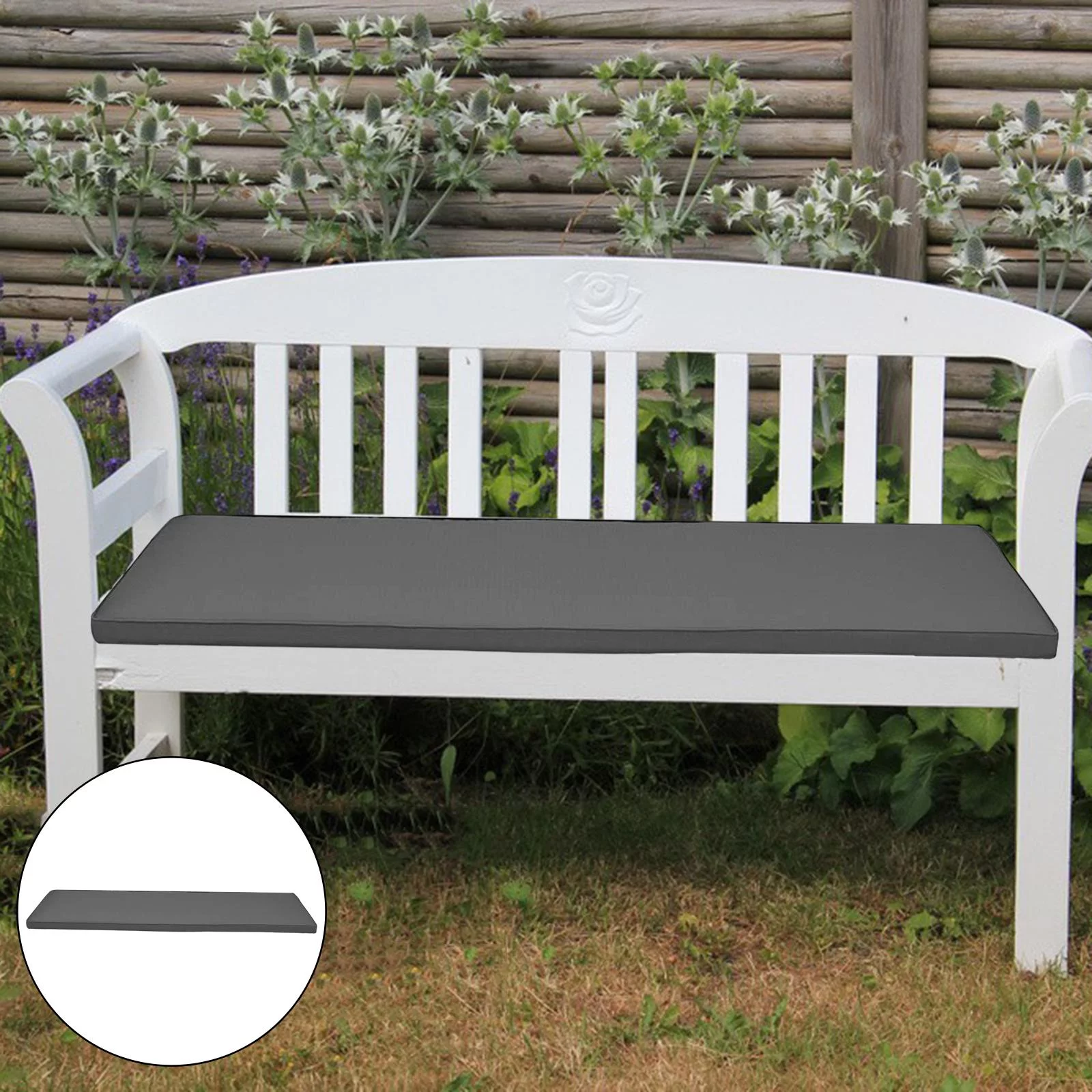 Crafts  Settee Patio Pad Seat Pads Chair Cushion Loveseat 3