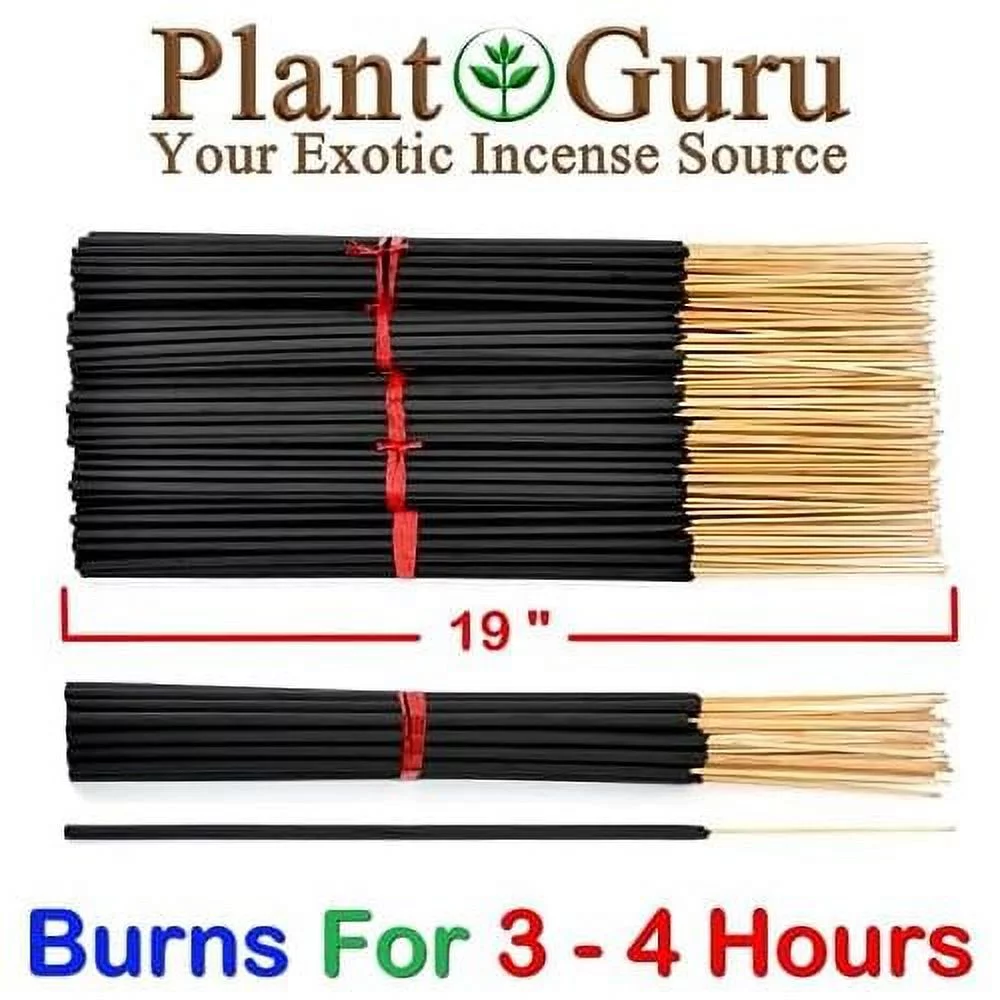 Balsam And Cedar Exotic Incense Sticks Jumbo 19 Inch Long - Bulk 1 Bundle 27 To 30 Sticks - Natural 19