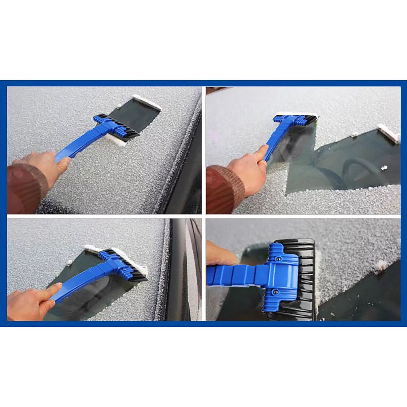 NLLSHGJ Windshield Snow Removal Scraper Ice Shovel Window Clean Auto Car Vehicle Tool