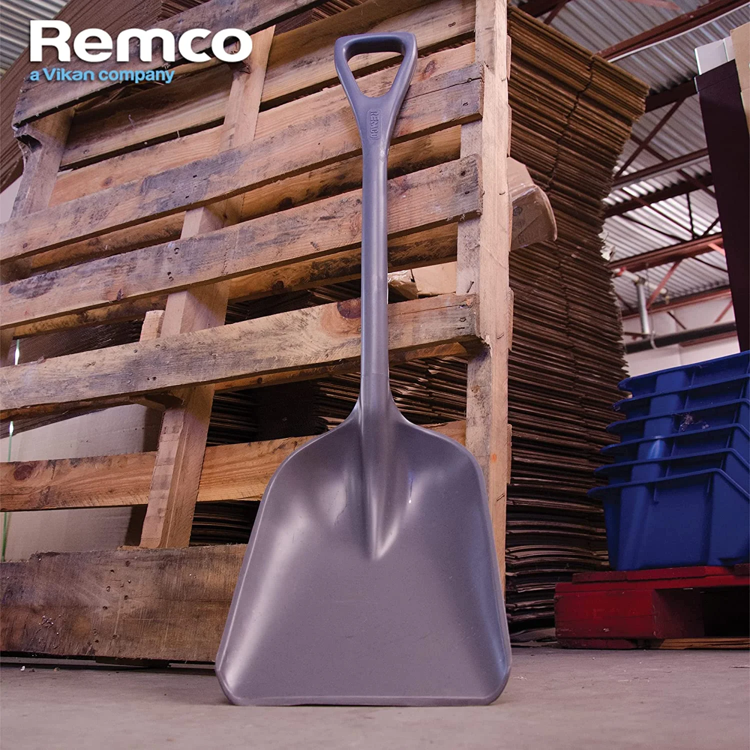 Remco Hygienic Shovel,37.5 in L,D Handle 69817
