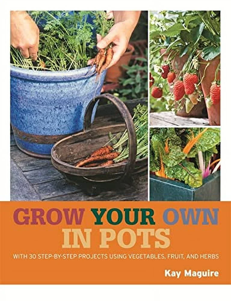 Pre-Owned RHS Grow Your Own: Crops in Pots: with 30 step-by-step projects using vegetables, fruit and herbs (Royal Horticultural Society Grow Your Own) Paperback