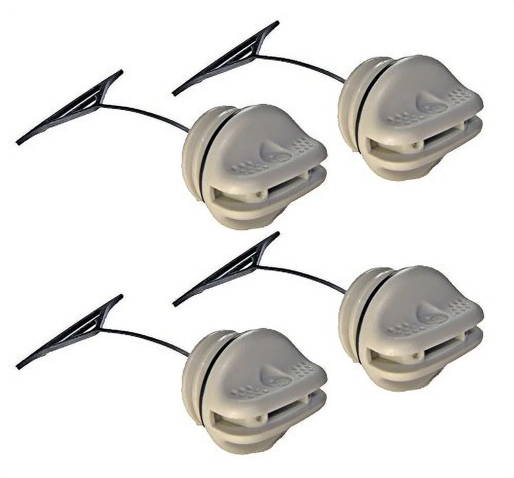 Homelite Ryobi Trimmer (4 Pack) Replacement Oil Cap W/Retainer # 300949004-4PK