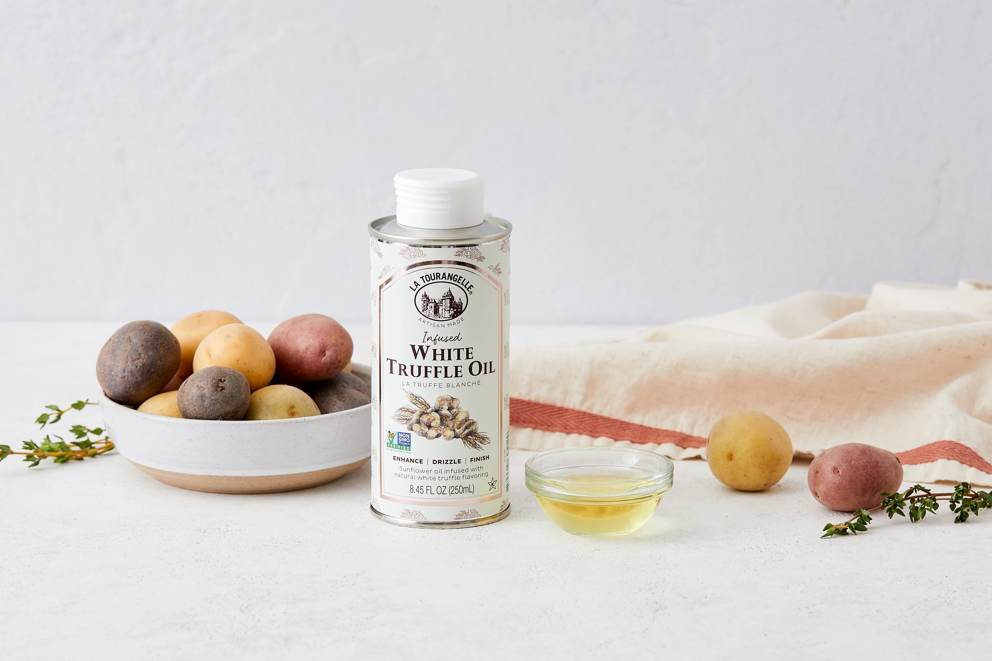 La Tourangelle, White Truffle Infused Oil, 8.45 fl oz (250 ml)