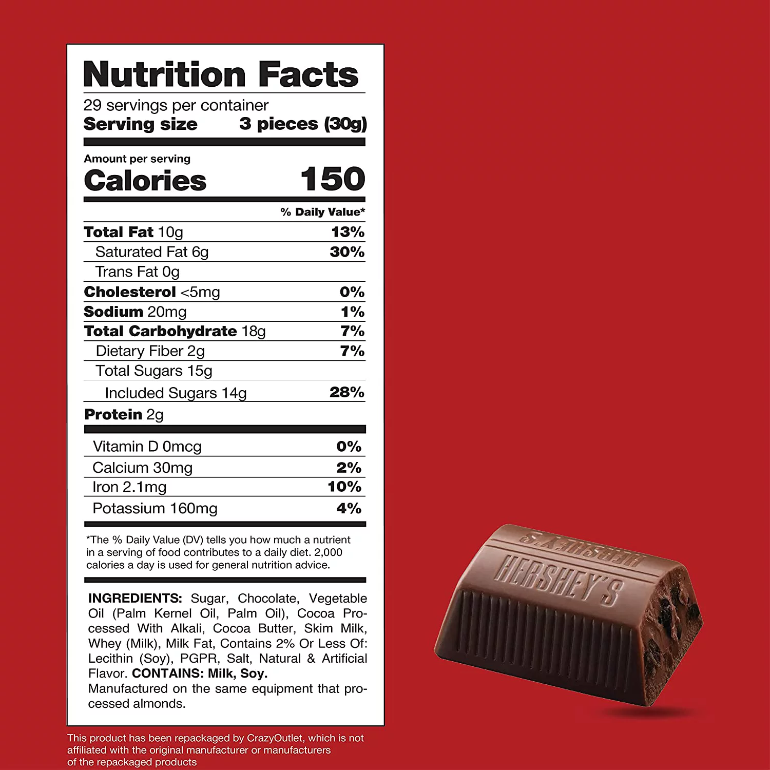 HERSHEY'S NUGGETS Dark Chocolate Truffles Candy, Bulk Pack 2 Pounds