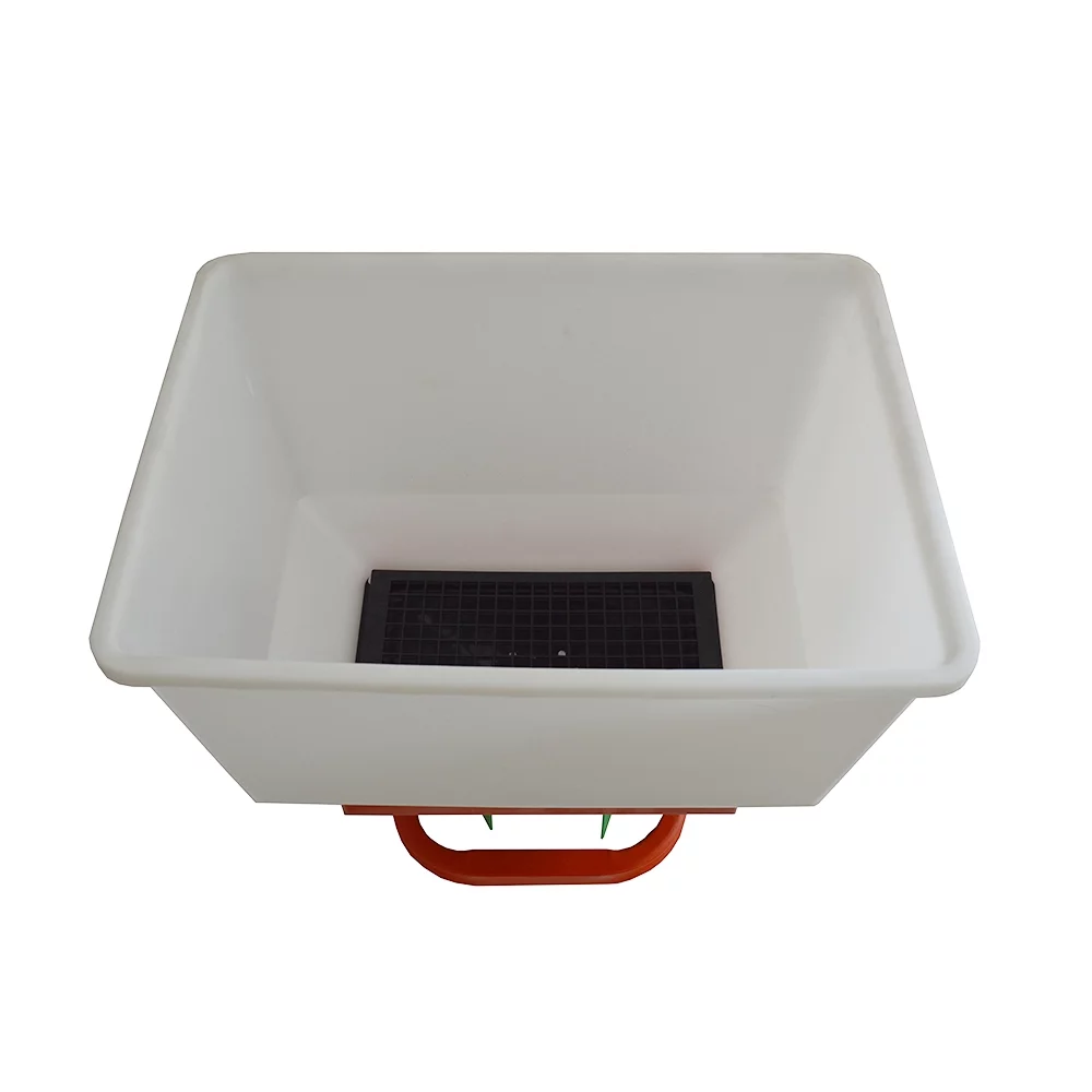 INTSUPERMAI 12-Volt ATV Broadcast Spreader for Seed Fertilizer Load 265lbs