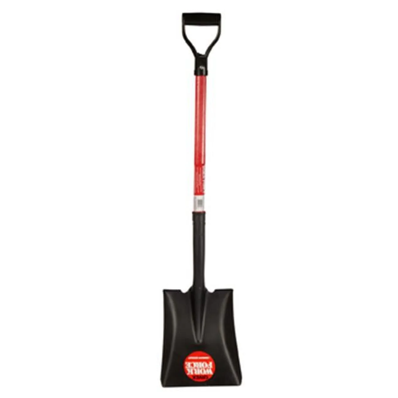 EmscoGroup  Workforce Square-Point Shovel D-Grip Handle- 28 in.