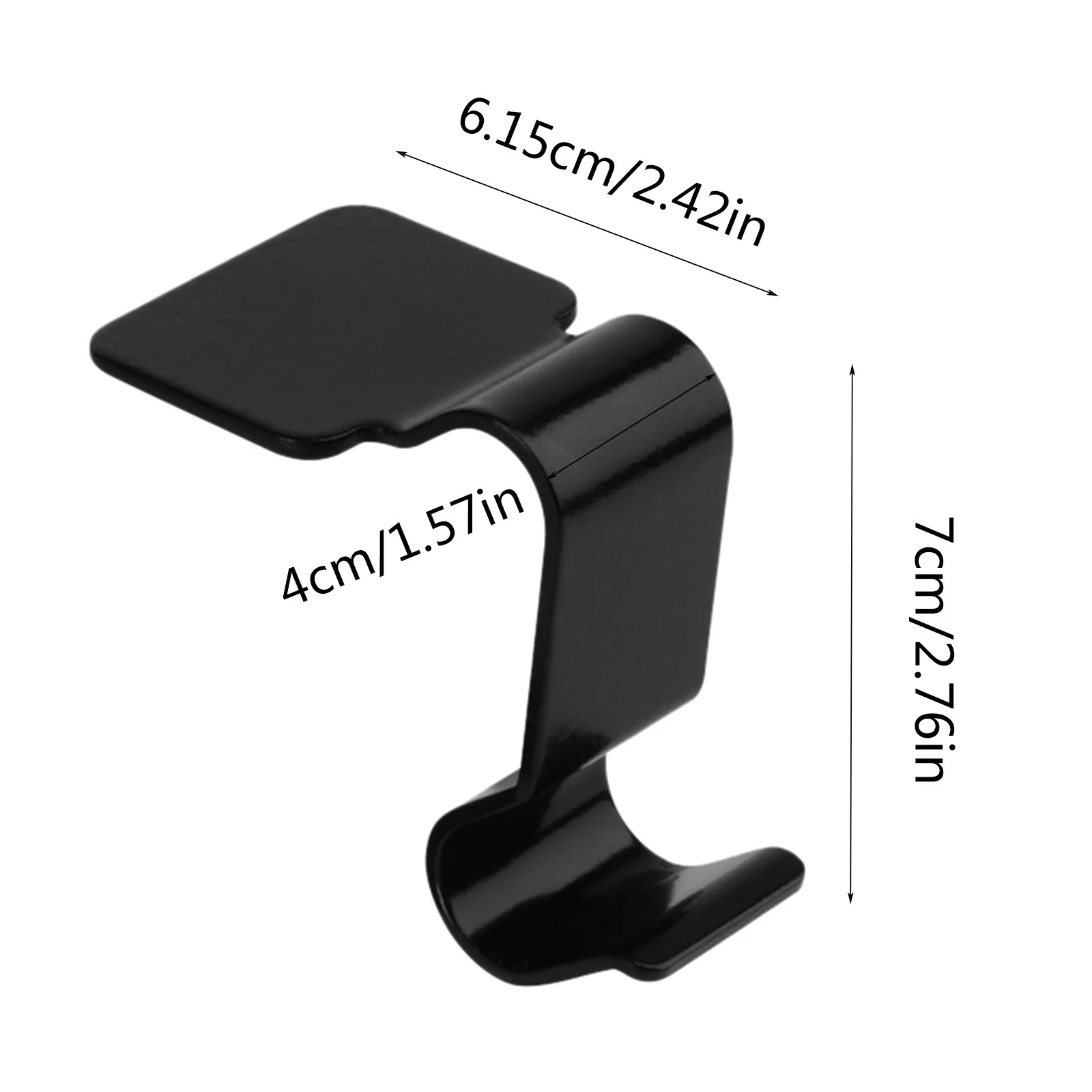 Household Solid Fireplace Metal Hook Decorative Supplies Multi Functional Practical Hook Purse Hanger for Tables Durable Hooks for Concrete Walls Outdoor Baskets for Organizing Outdoor Window Hangers