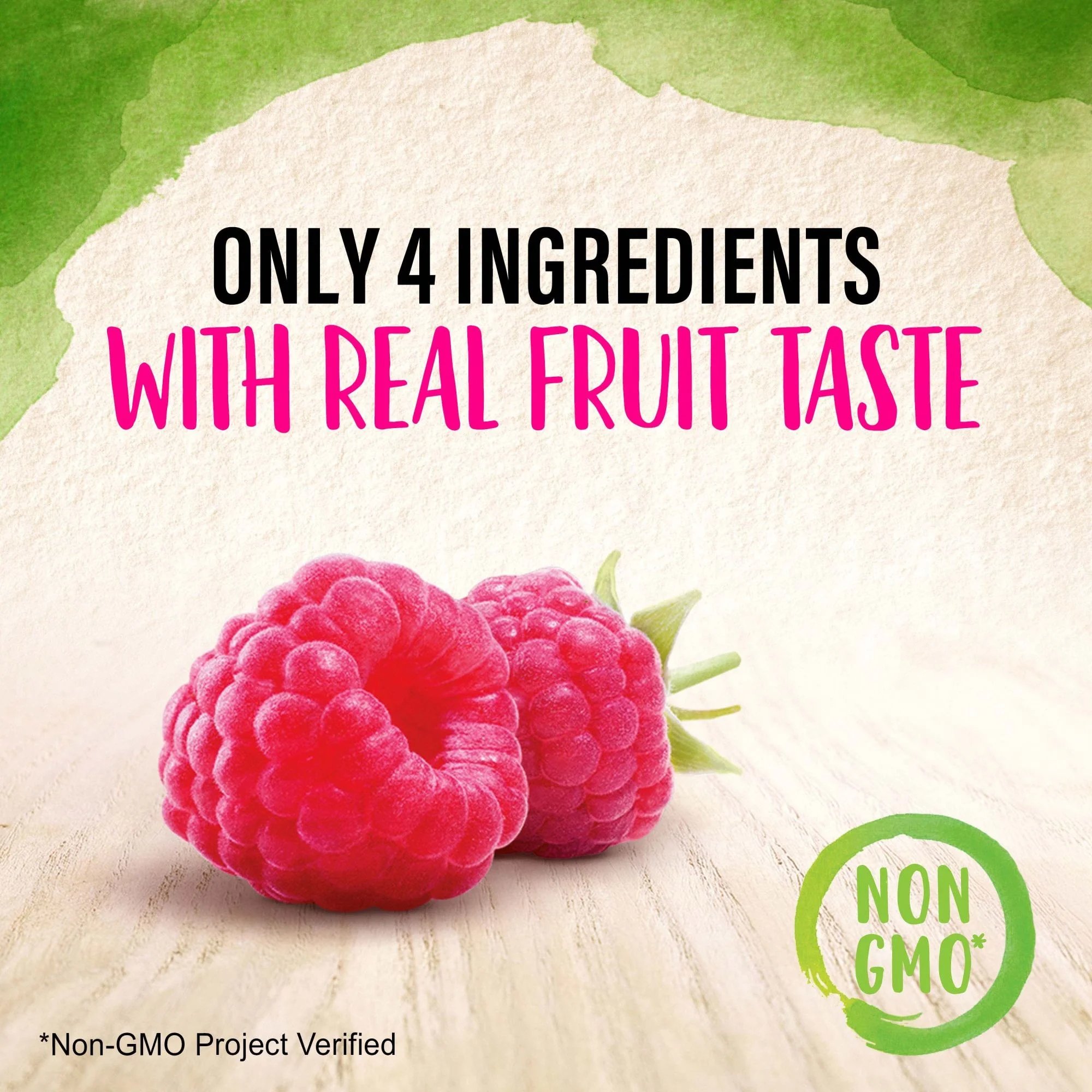 (4 pack) Smucker's Natural Red Raspberry Squeezable Fruit Spread, 19 Ounces