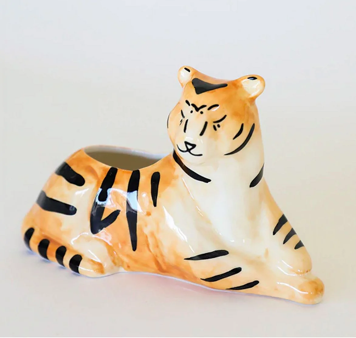 Tiger Planter | Animal Planter | Succulent Planter | Planter Pot for Air Plans, Succulents & Flowers | Planter Pot | Succulent Planter Pot | Birthday Gift Idea