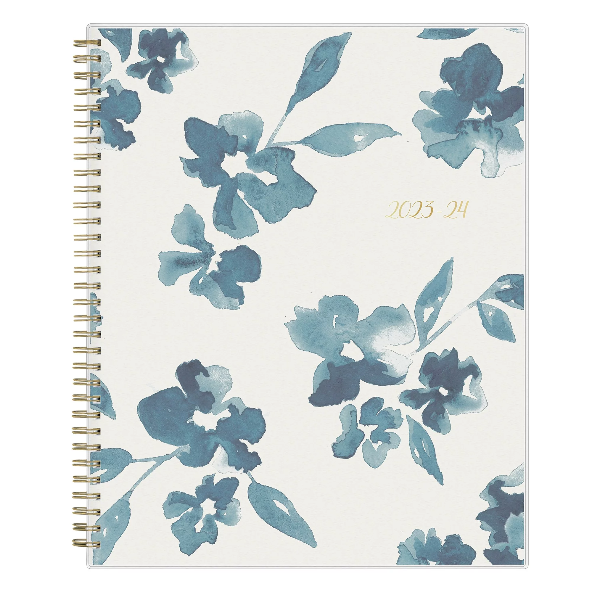 2023-2024 Weekly Monthly Planner, 8.5x11, Blue Sky, Bakah Blue