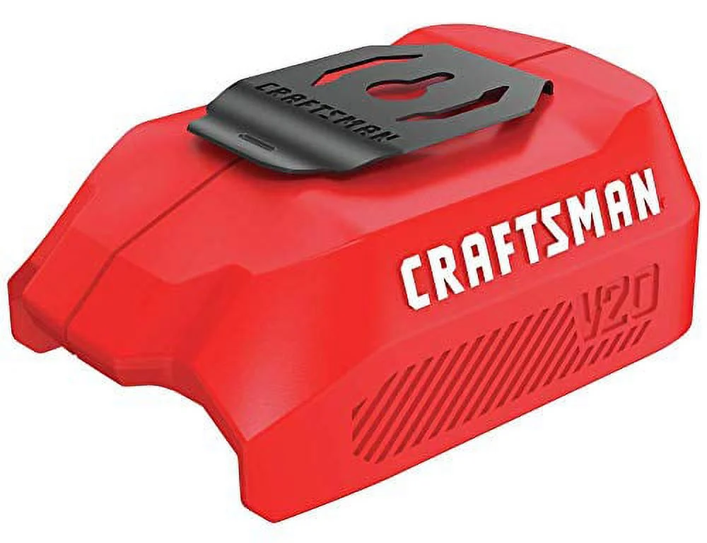 Craftsman  V20  20 volt USB Power Source Adapter  1 pc. - Case Of: 1;