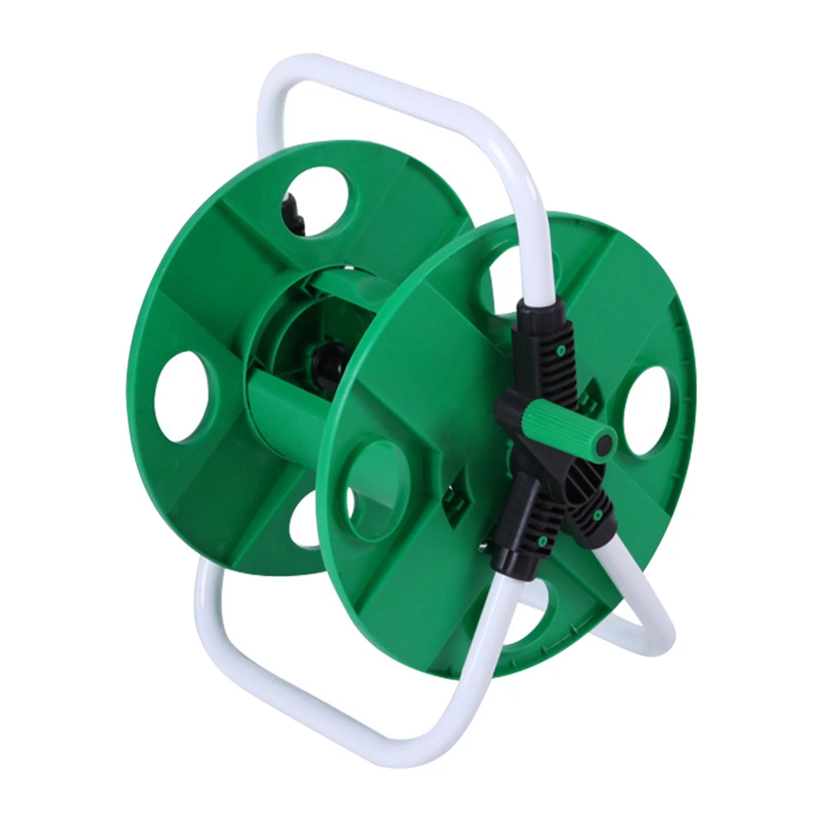 20- Garden Hose Pipe Reel Cart Bracket Lightweight Save Space