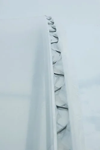 Wiggle Wire Stainless Steel Greenhouse Poly Film & Shade Cloth Attachment System with Aluminum U-Channel Base (10 of Each)