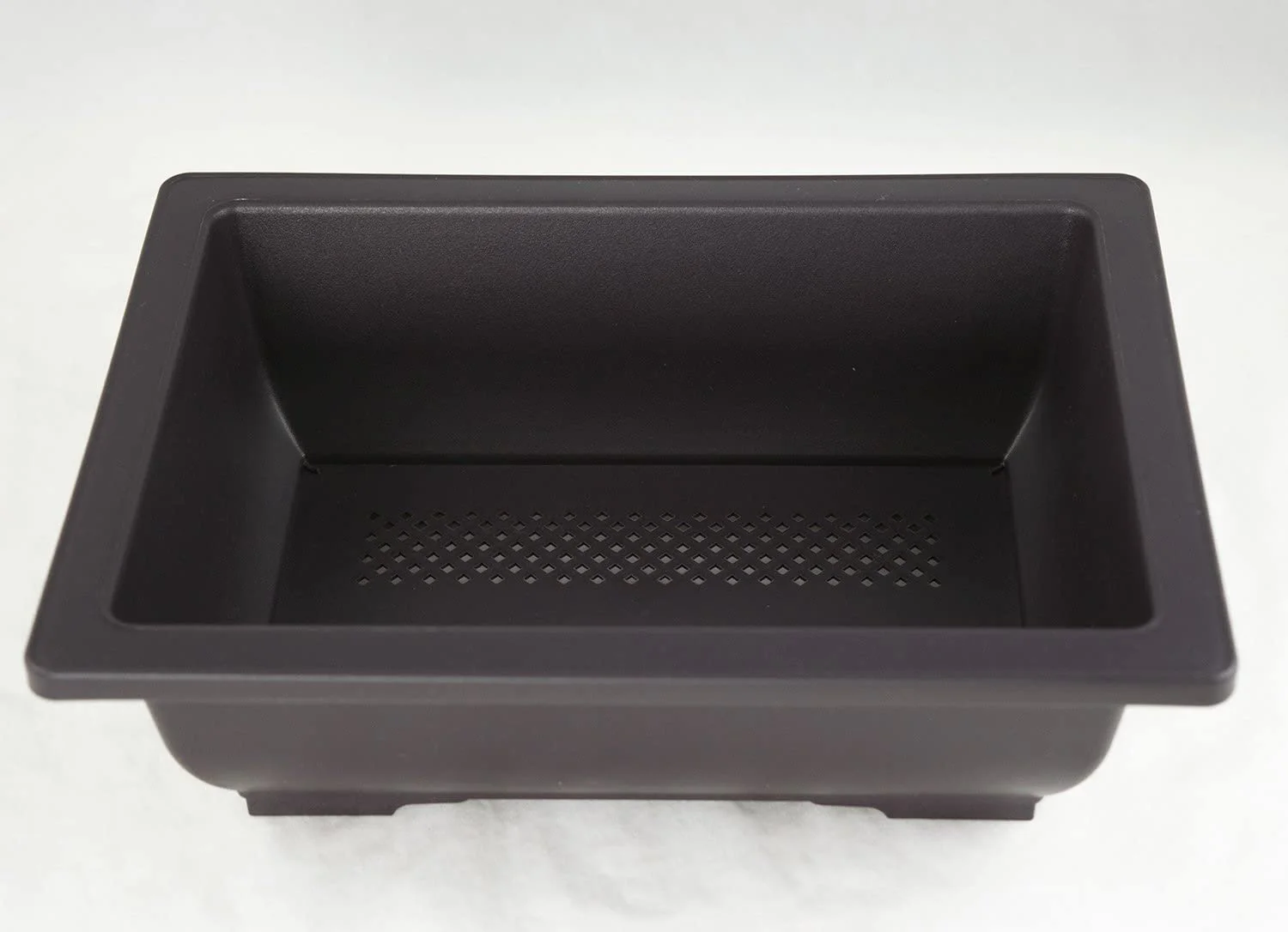 Rectangular Plastic Bonsai Training Pot, Cactus & Succulent Planter + Tray 10