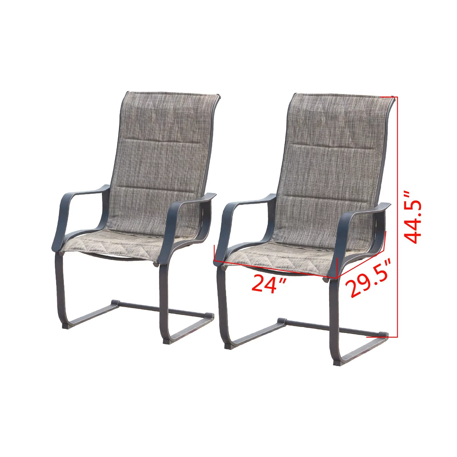 Every Season Spring Patio Dining Chair - Set of 2