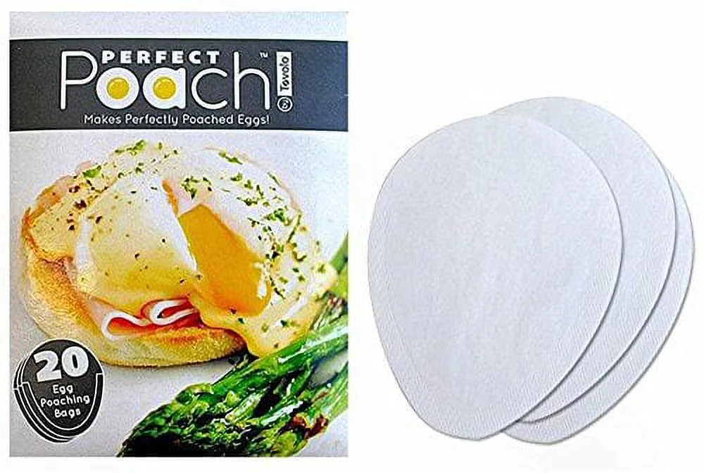 Tovolo - Perfect Poach Egg Poaching Bags - 20 Bags