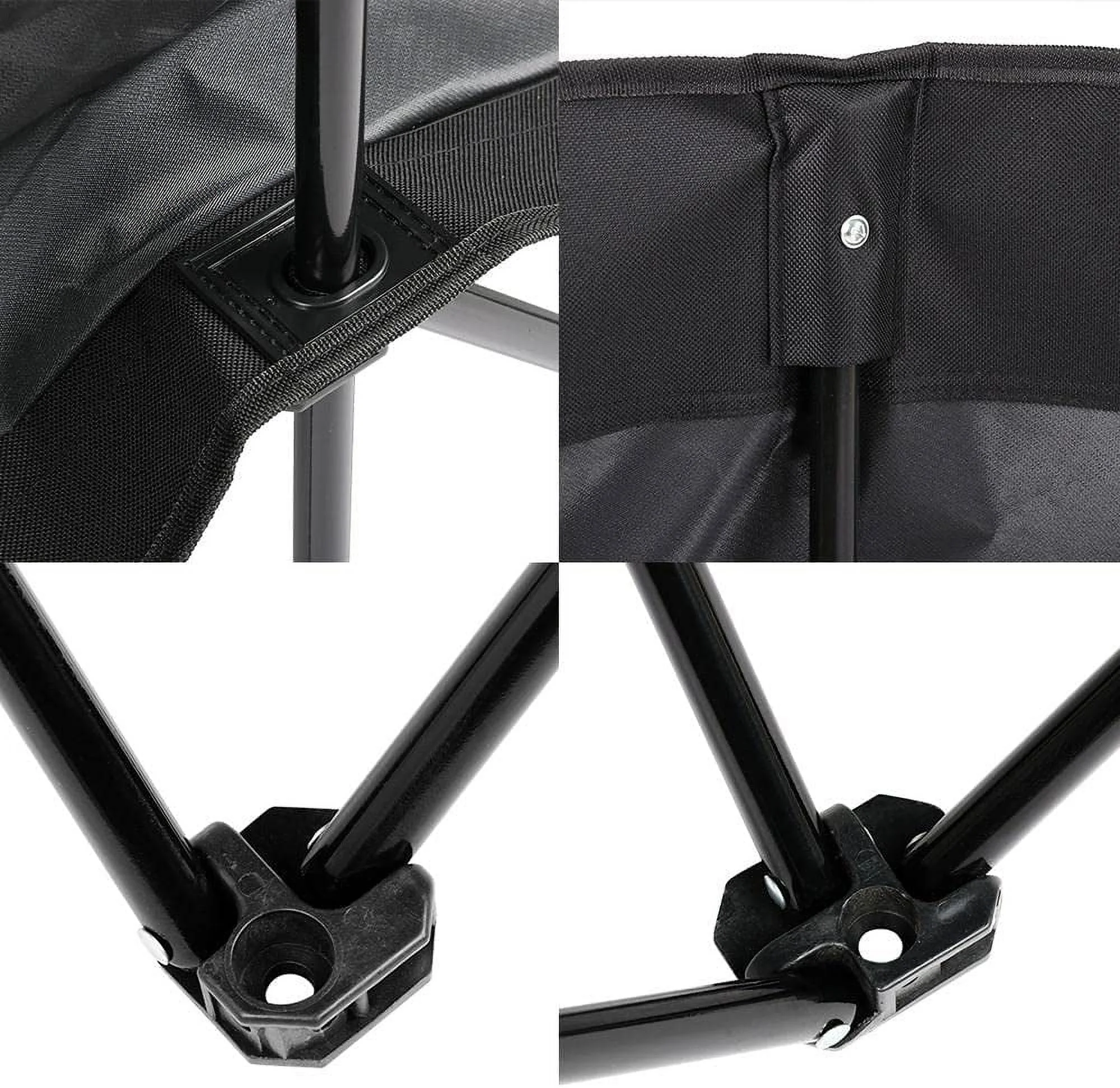 Portable Folding Bench 6-Seat Fabric Outdoor Chair for Teamwork Activities, Sports, Party, Open and Closed Easily with Carrying Bag