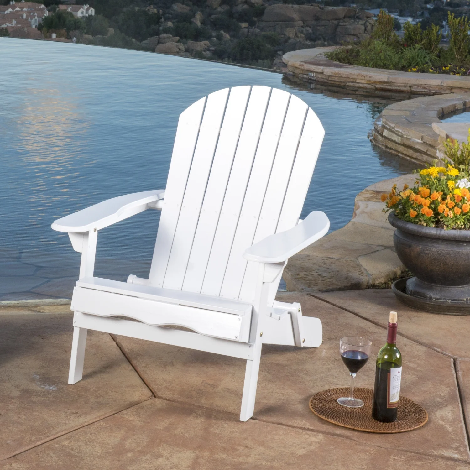 TJCGDTY MALIBU RECLINING ADIRONDACK CHAIR