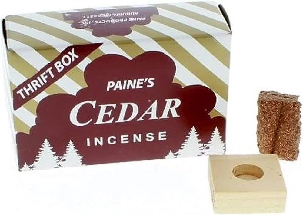 50 Paine's Red Cedar Cones With Holder - 