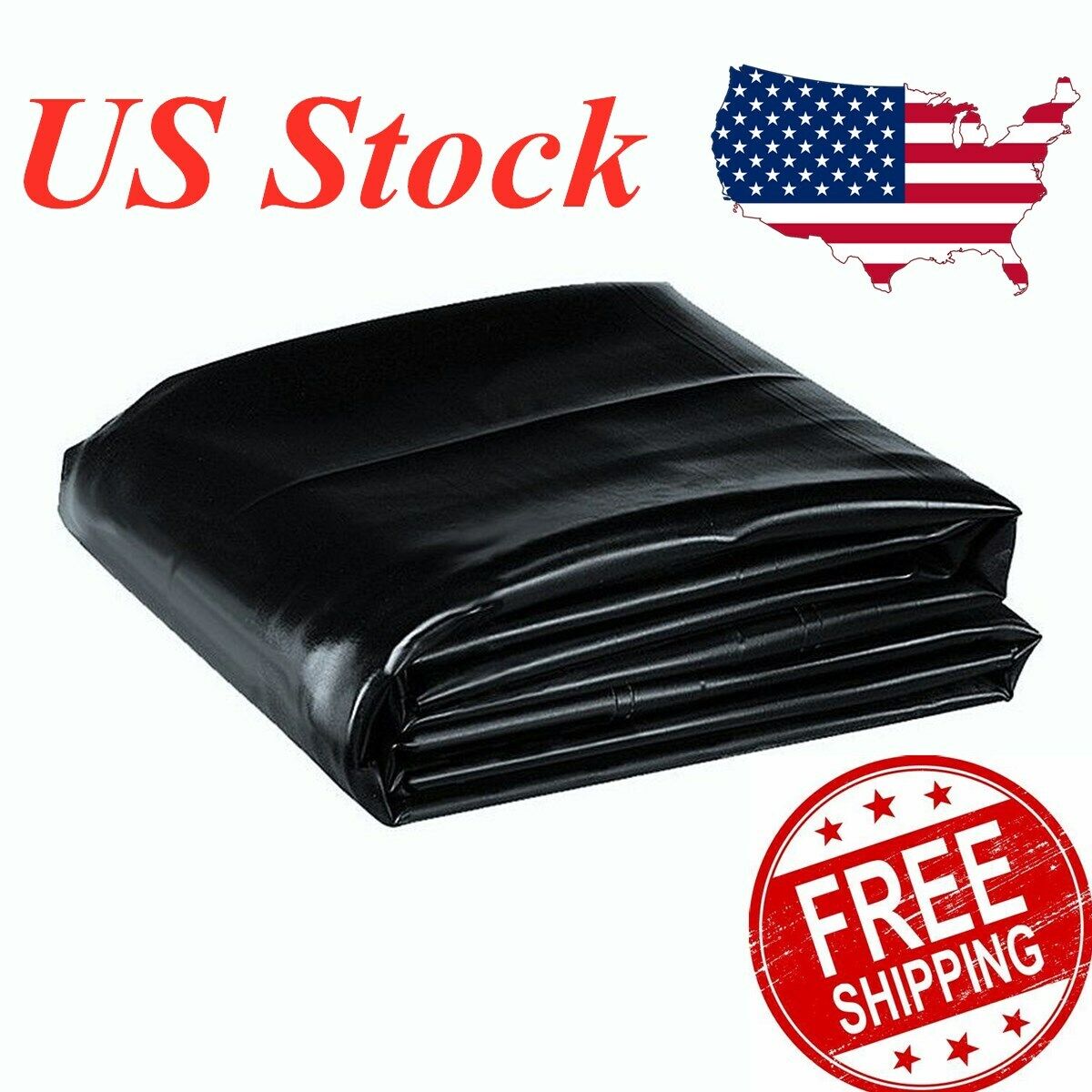 33X13ft Waterproof PVC Pond Liner Pond Liners Fish Liner Gardens Landscaping