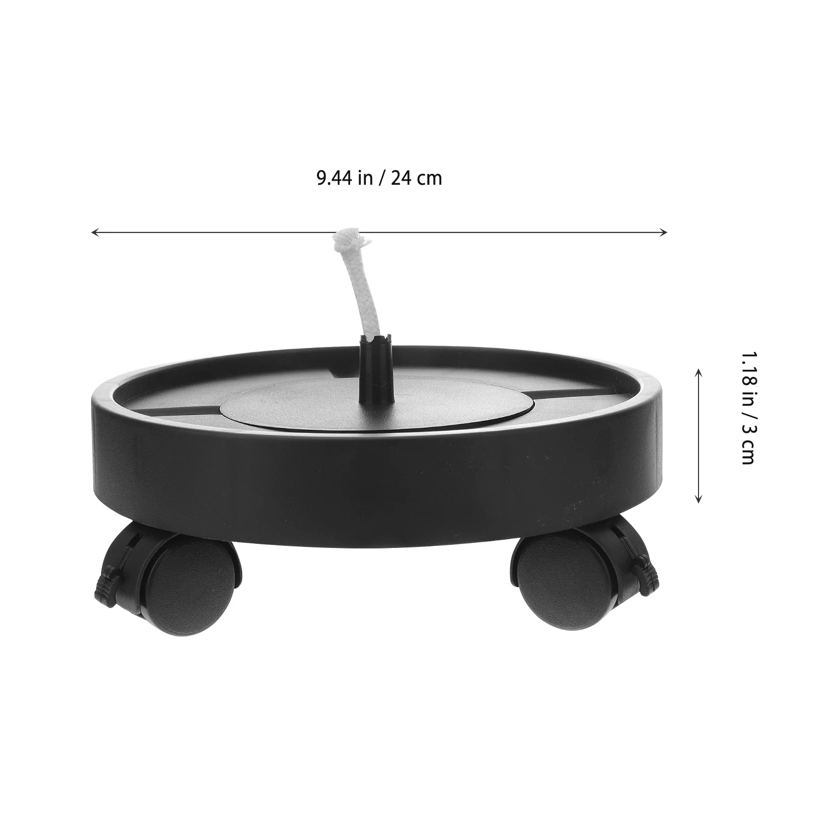 Base Plant Stand Dolly Potted Bonsai Roller Holder Pallet Round Flower Mover Hydrating