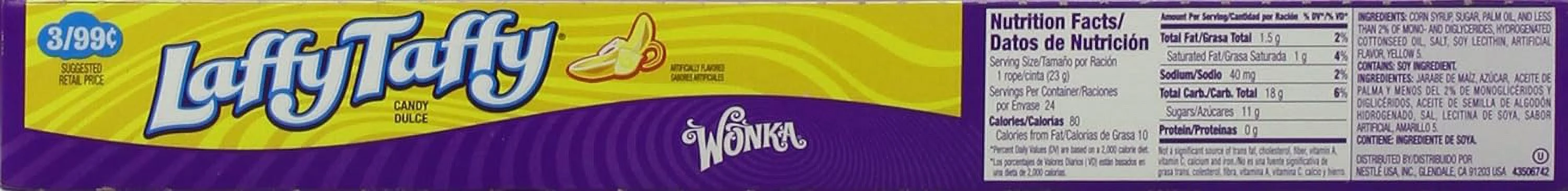 96 pcs   Banana Rope - Delicious Treat (77.76 oz)