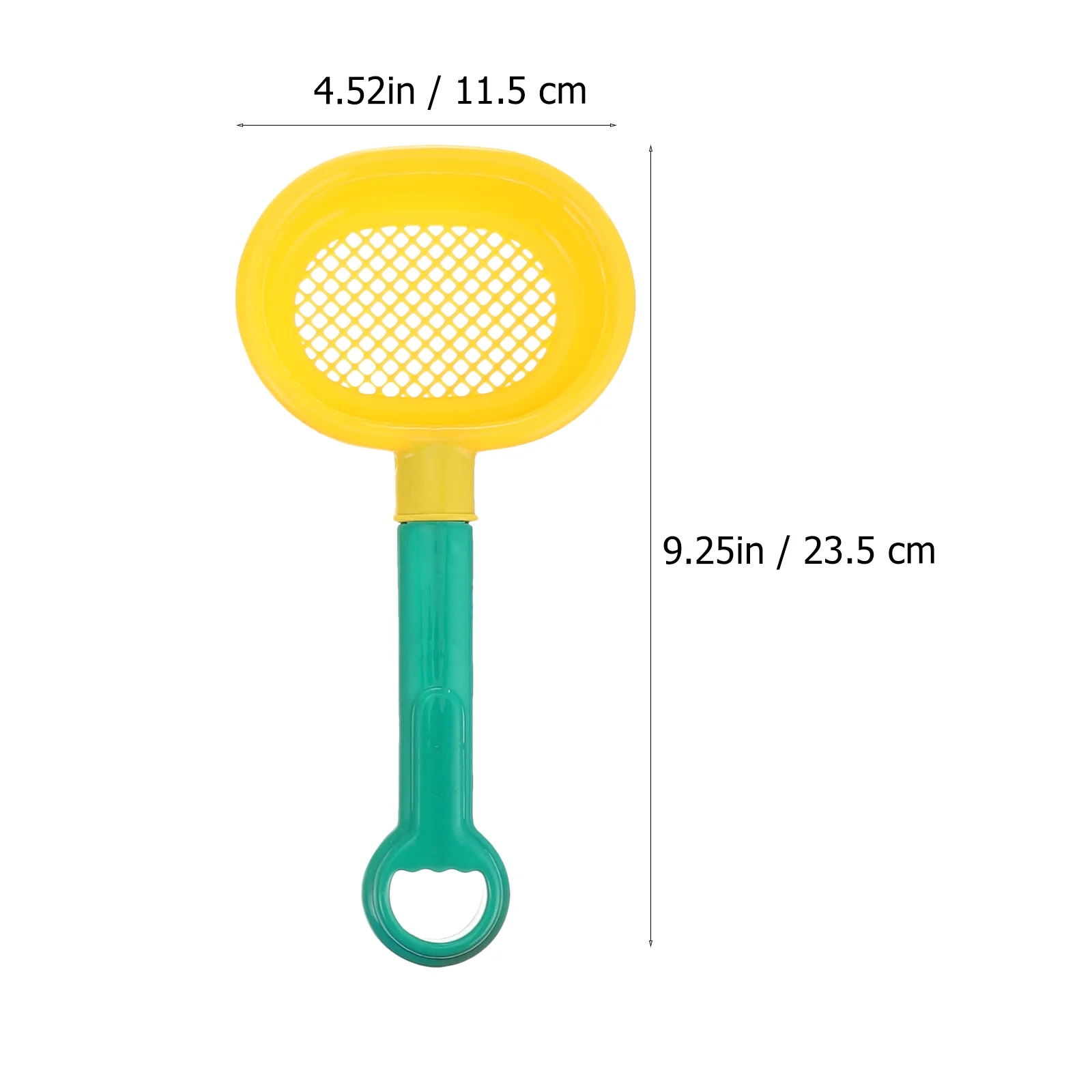 8pcs Beach Sand Sifter Shovels Plastic Sieves with Long Handle Kids Bath Toys