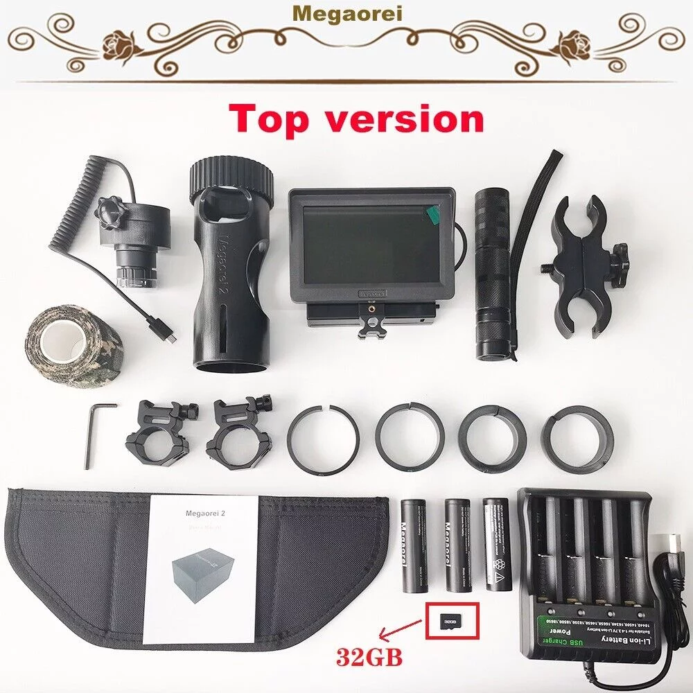 Enhance Your Night Vision with JLLOM Infrared Night Vision Device: Megaorei 2 M2A Set with MicroSD