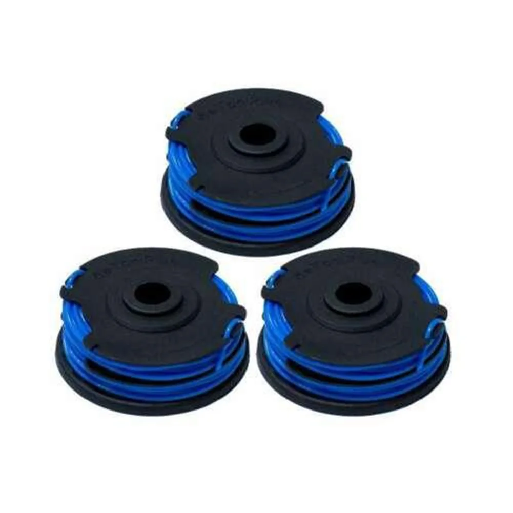 FUNNY 1/3 Pack 0.065 Inch Autofeed Dual Line Spool for Homelite AC41RL3B Electric String Trimmers Spools Line Replacement
