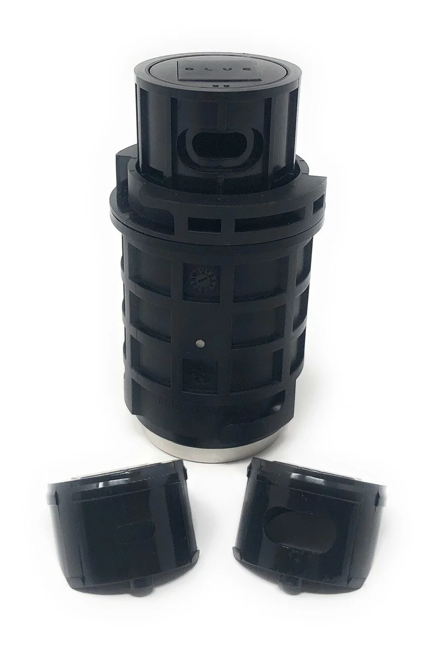 Blue Square Q360 Pop Up Head with Nozzles (Black)