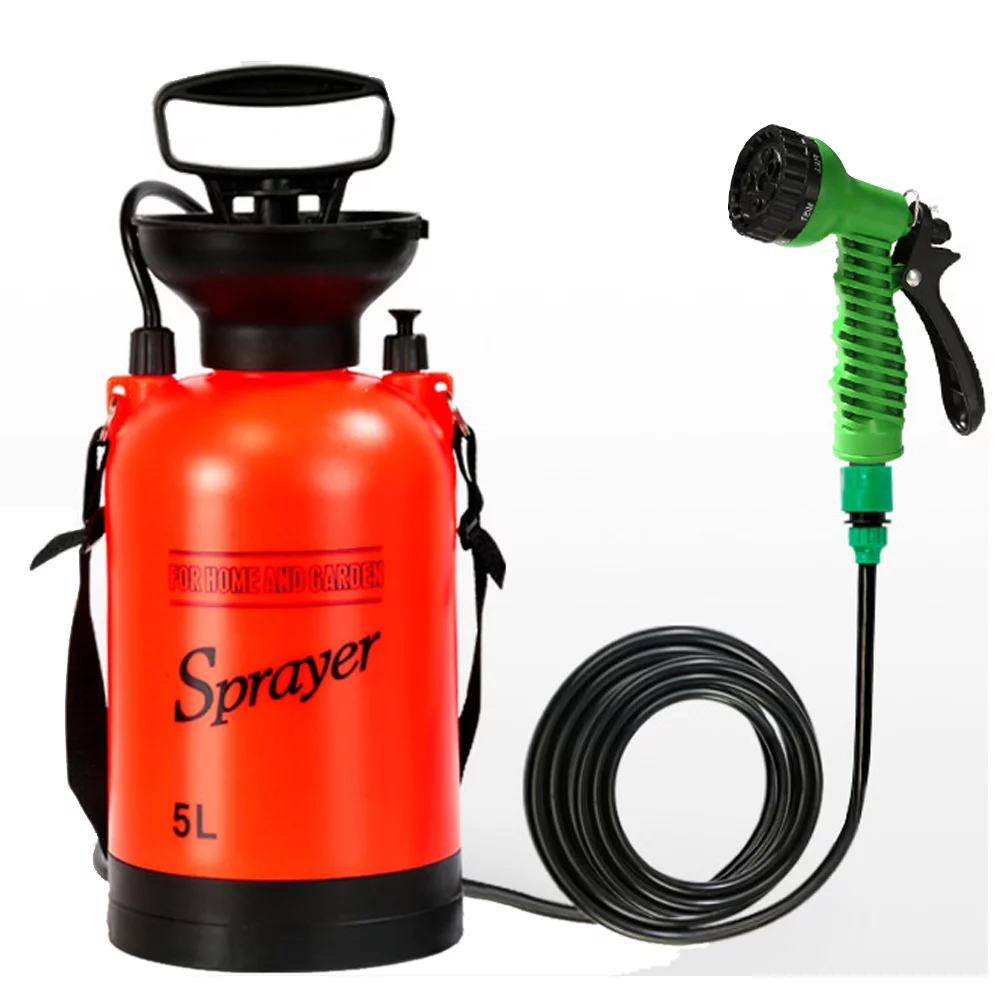 Irrigation Sprayer Multifunctional Mini Lawn Garden Irrigation Manual Pneumatic Sprayer Sprinkler Agricultural Equipment5L