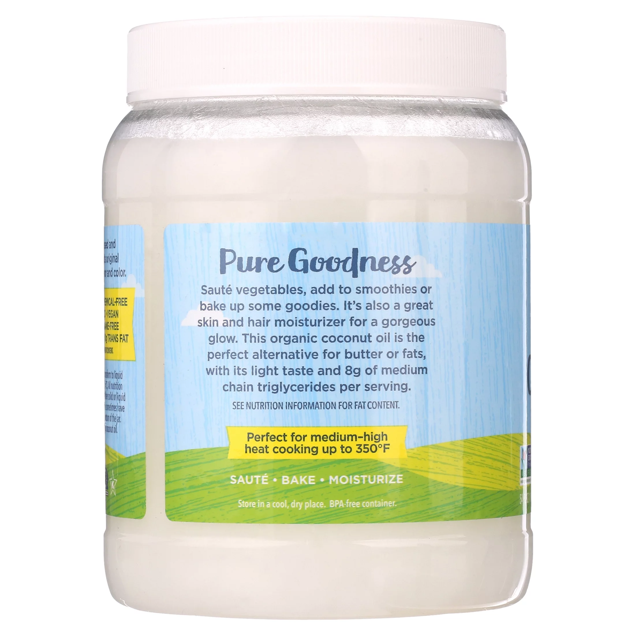 Carrington Farms Virgin Unrefined Coconut Oil, 54.0 FL OZ