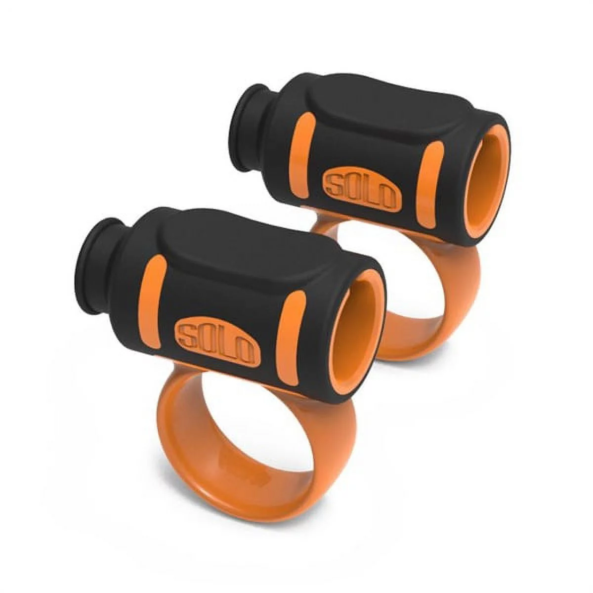 SKY Black/Orange Drumsticks Accessories, Easy Stick Twirl, Grip or Control Clips Drum Stick Grip for #5 Drum Stick