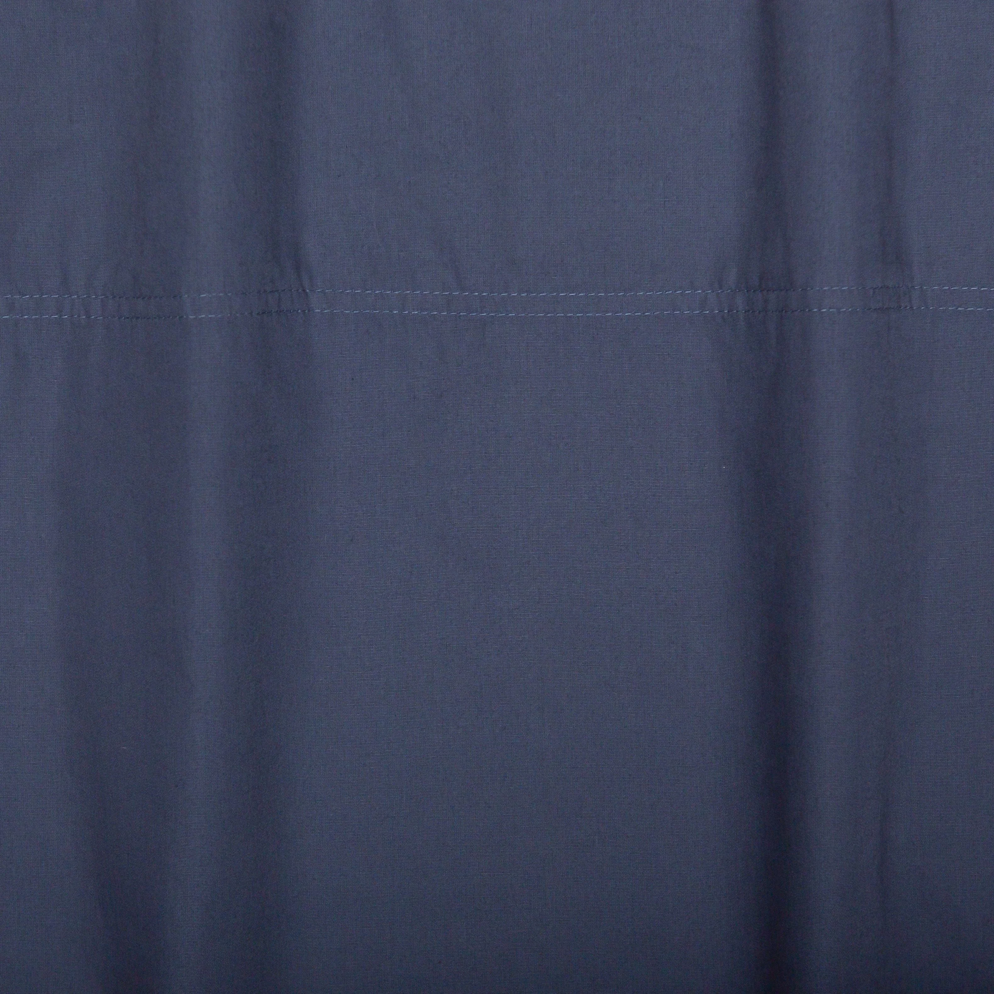 Better Homes & Gardens Washed Cotton Percale 300 Thread Count Sheet Set, King, Indigo