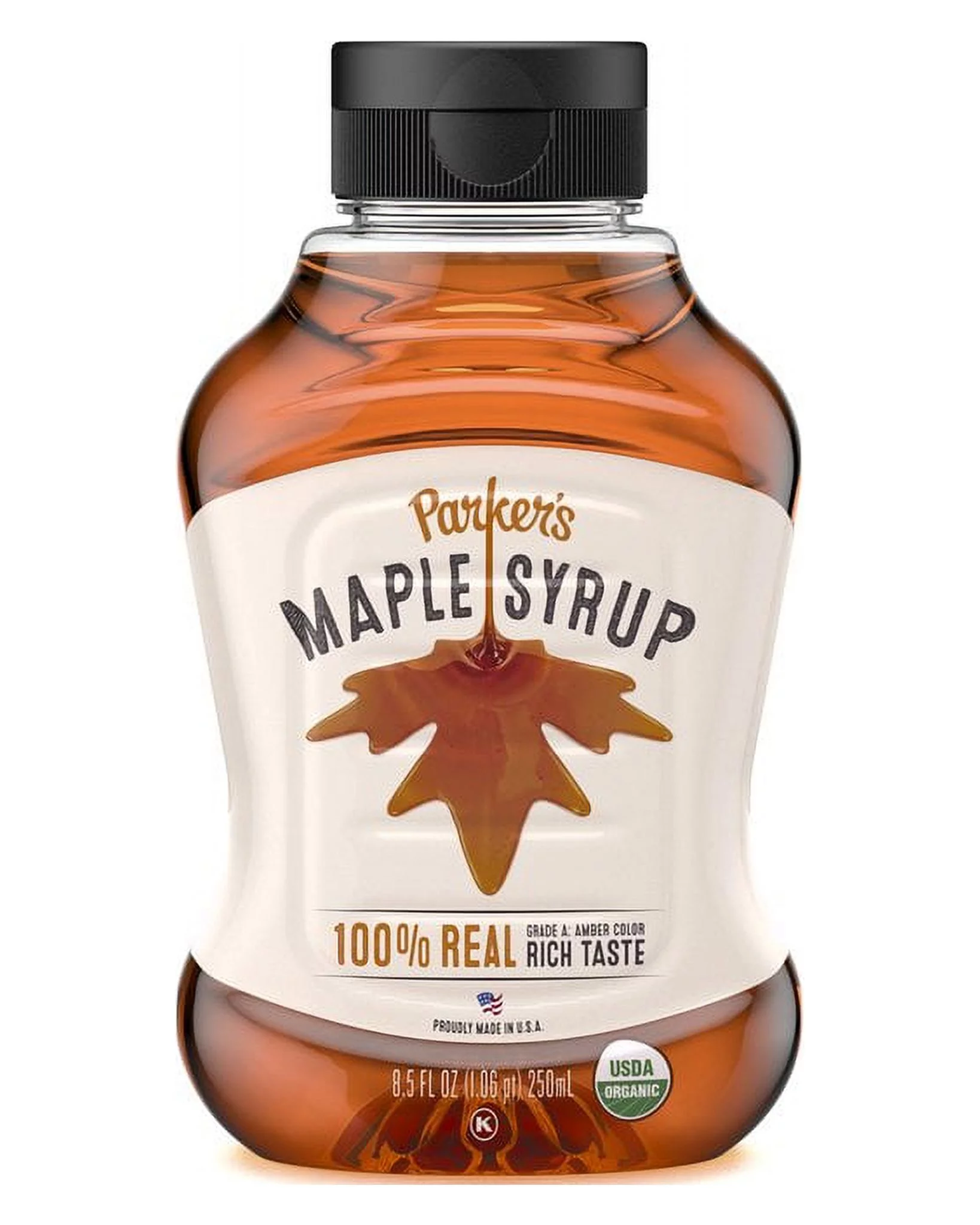 Parker's Real Maple, Organic Maple Syrup, 8.5 Fl Oz