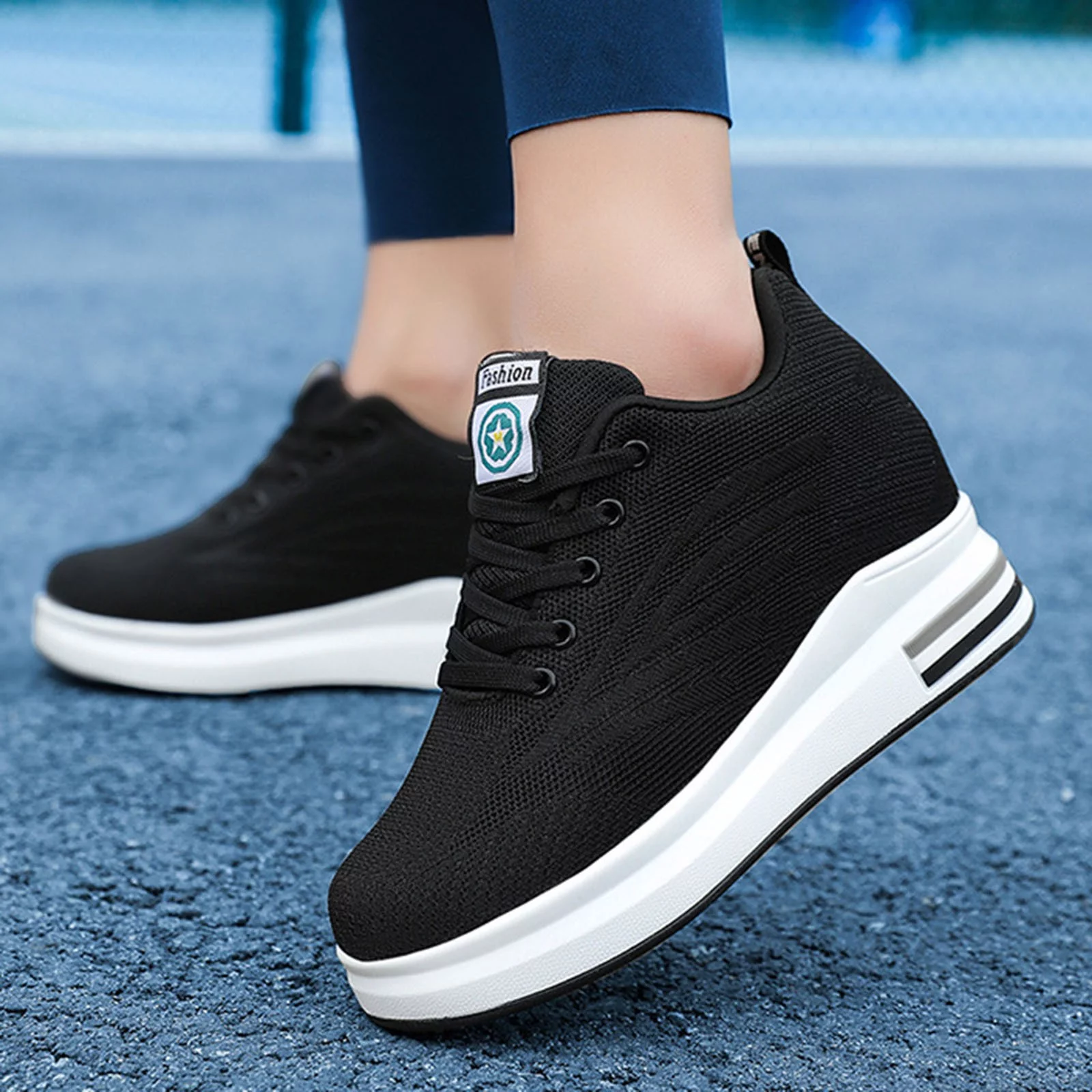 Warehouse Clearance Sale, Women's Summer Fashion Mesh Pointed Toe Breathable Bow Printed Casual Shoes Lightweight Comfortable One Foot Stirrup Shoes Women's Casual Shoes