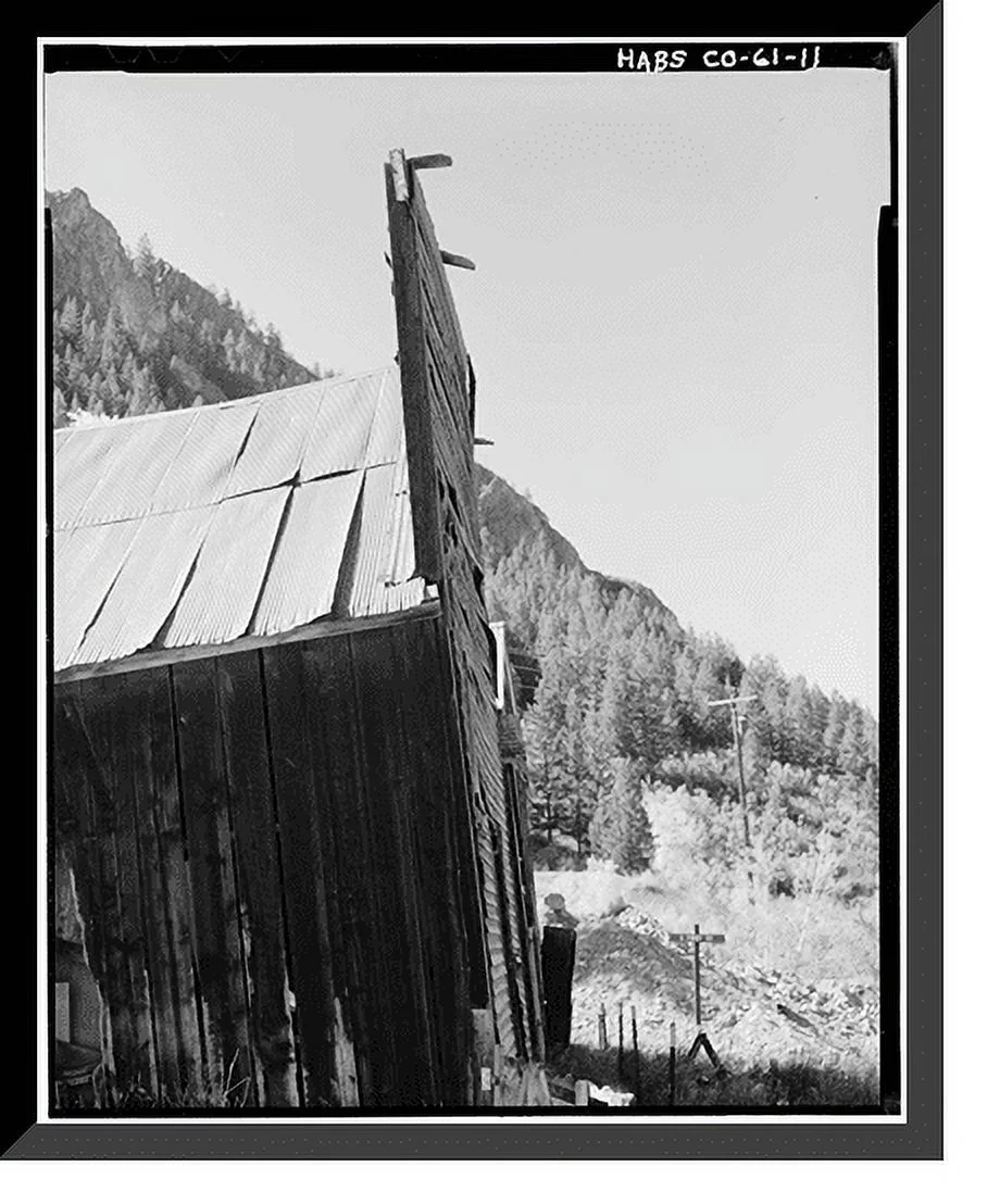 Historic Framed Print, Aspen Lumber Company Building, 100 West Cooper Street, Aspen, Pitkin County, CO - 11, 17-7/8