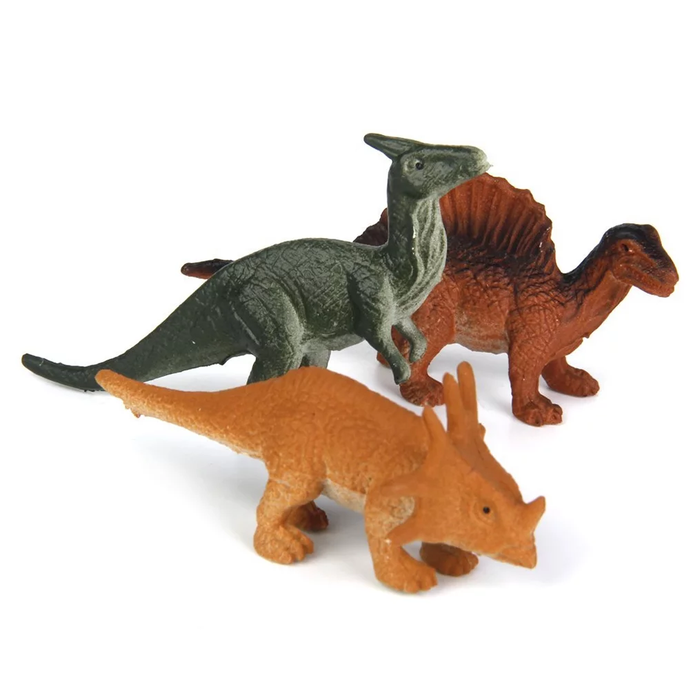 12pcs Dinosaur Toy Figures, Realistic Colossal Dinosaur Figures Playset for Kids
