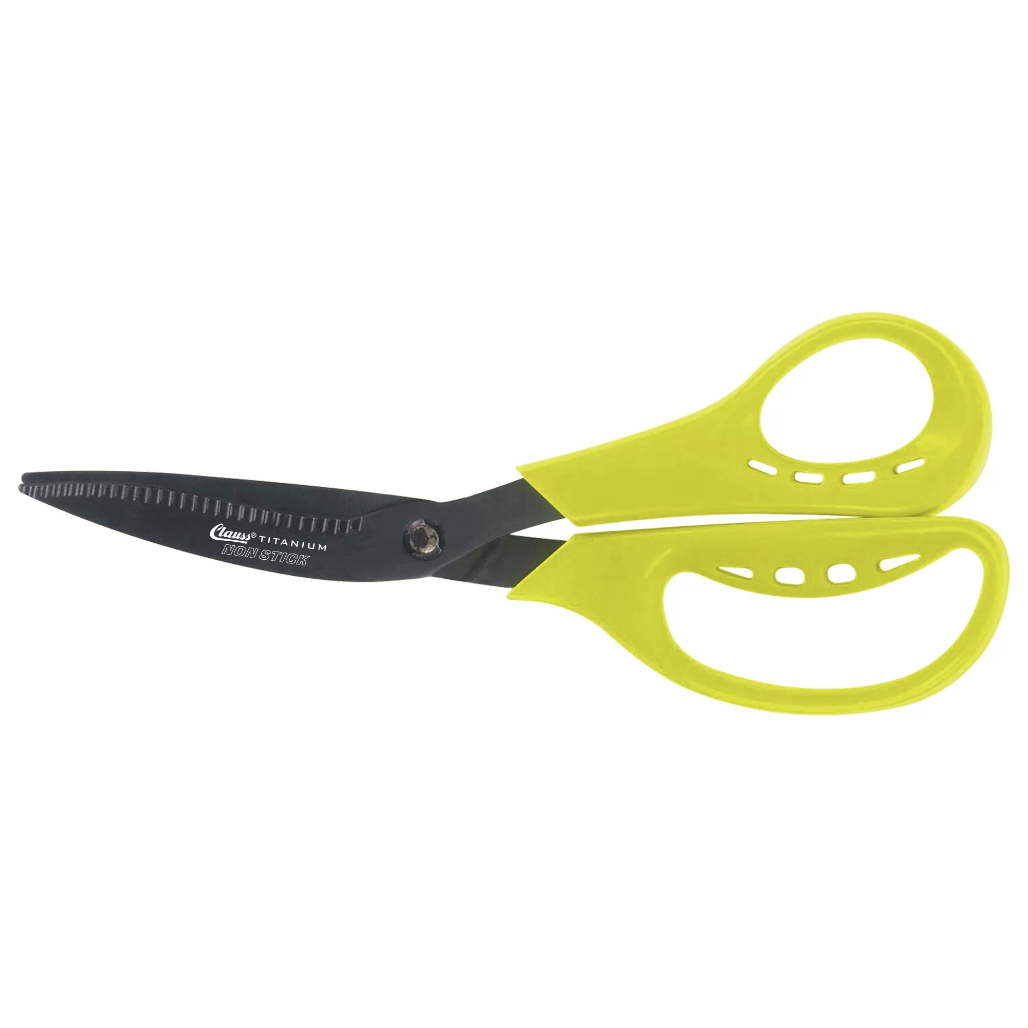 Clauss Airshoc Titanium Non Stick Garden Shear, Green