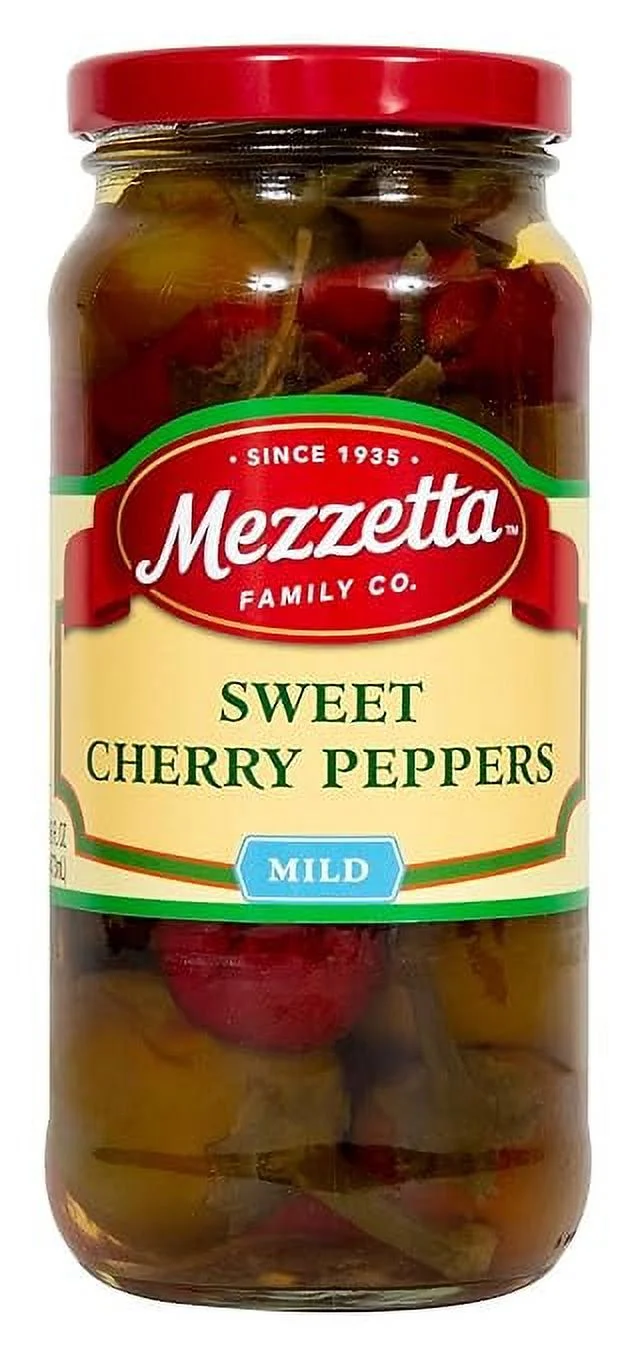 Mezzetta Sweet Cherry Peppers, 16 oz