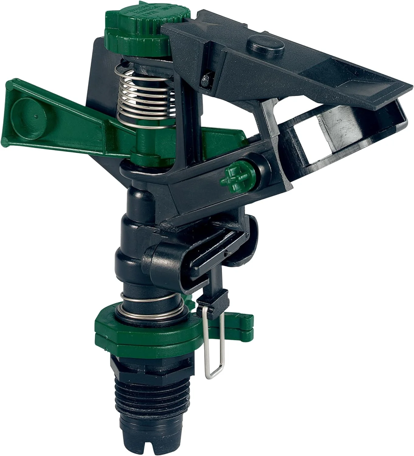 Impact Sprinkler Head Heavy Duty Sprinkler Head with Nozzles Adjustable 0-360 Degrees