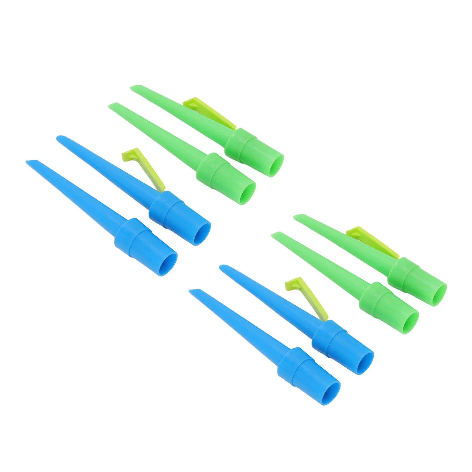 Verdant Touch Plant Irrigation Spikes Plastic Self Watering Spikes, 8pcs, Slow Release Drip Irrigation for Potted Garden Plants
